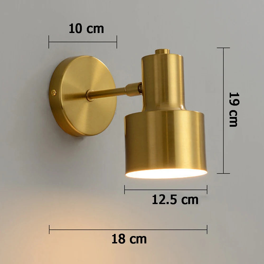 Linden Brass Directional Wall Sconce
