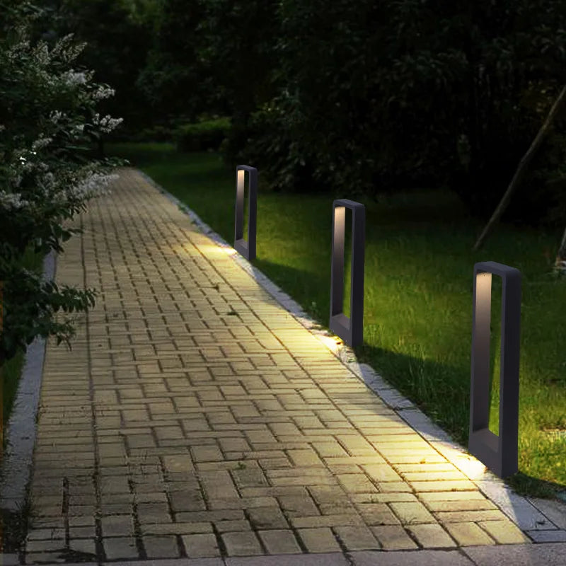 Aluminium Garden Bollard Light