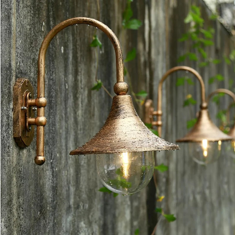 Retro European Lantern Sconce
