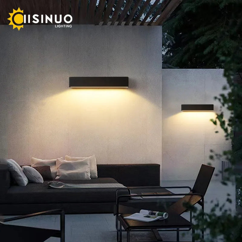 Aluminium Porch Wall Sconce