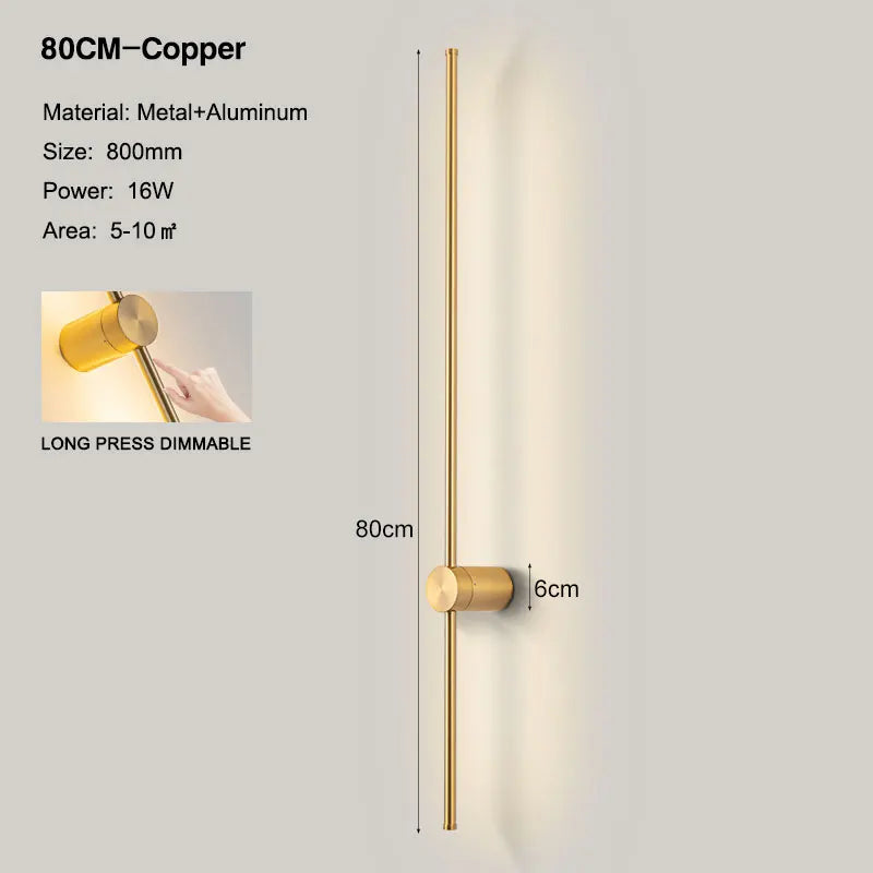 Pivot Rotating Wall Light