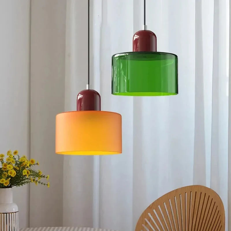 Filo Slim Glass Tube Pendant