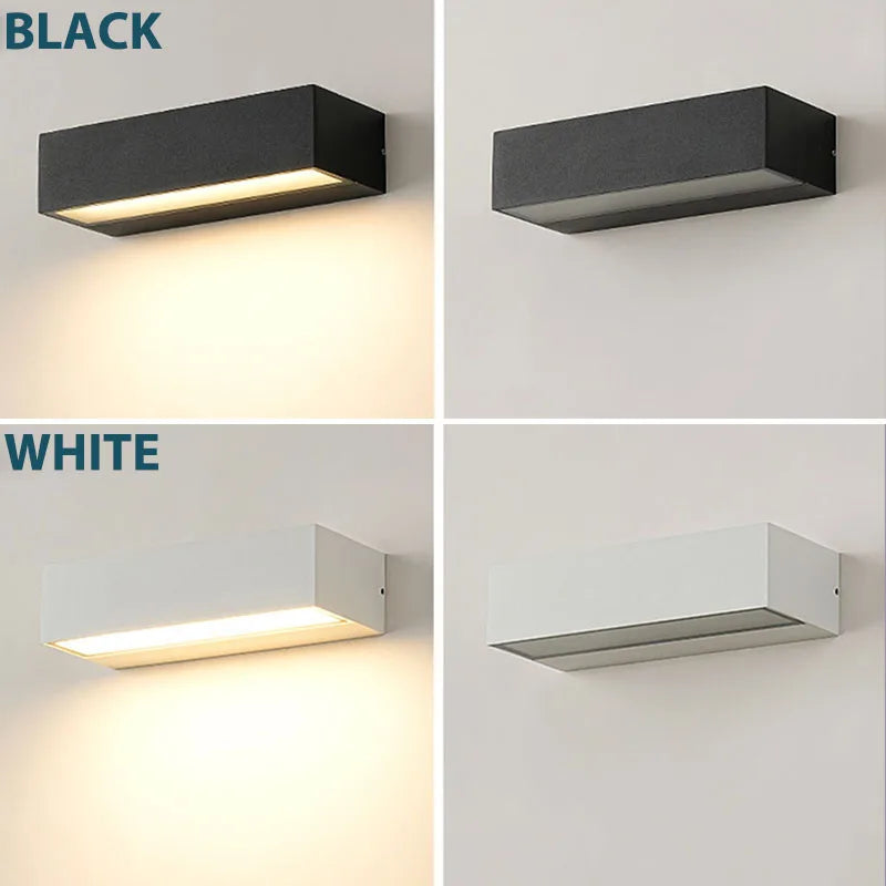Aluminium Porch Wall Sconce