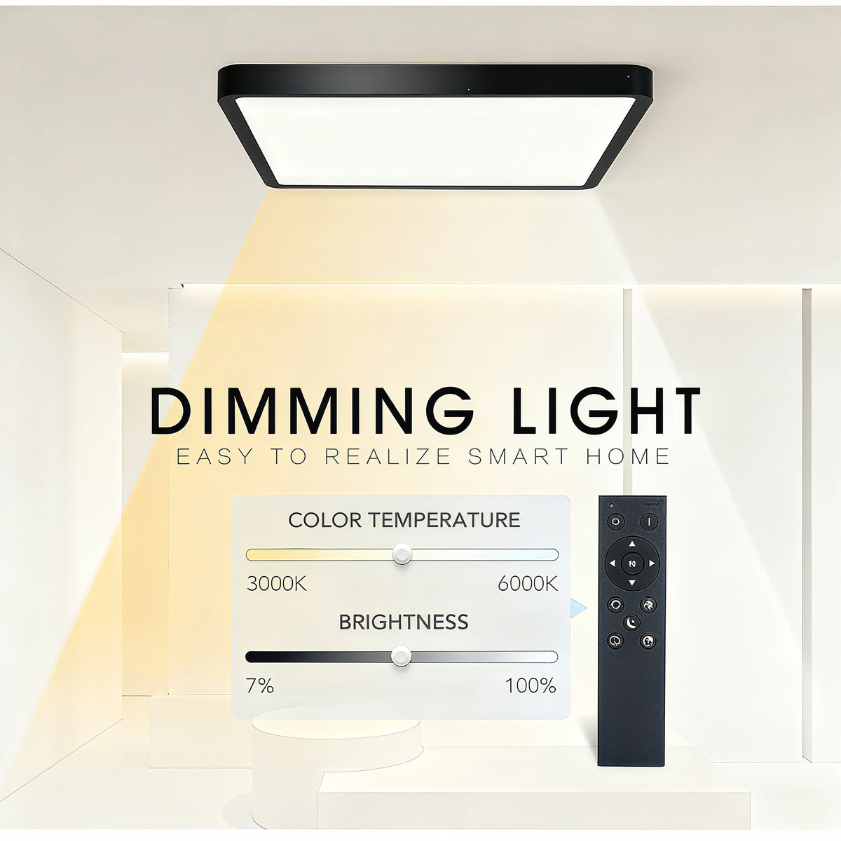 Slim Square LED Panel Light