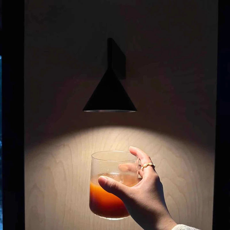 Cone Aluminium Wall Light