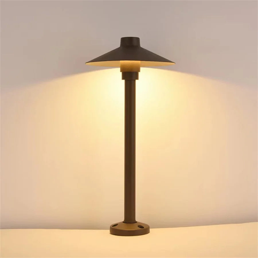 Mushroom Cap Garden Path Light