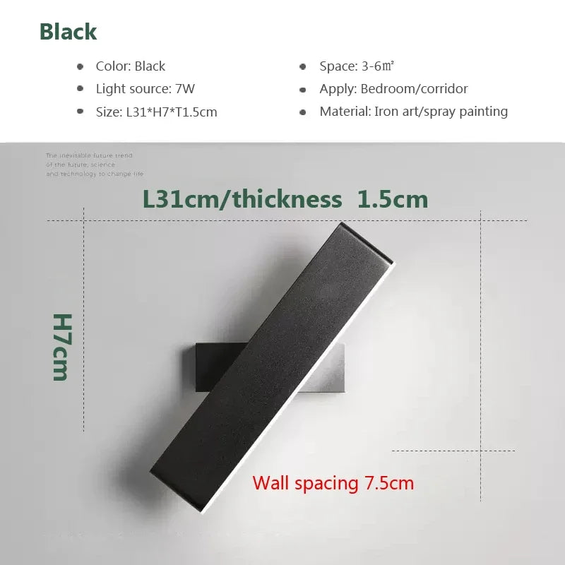 Axis Rotating Wall Light