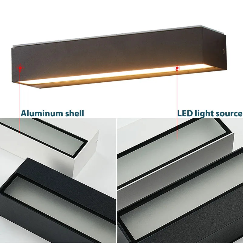 Aluminium Porch Wall Sconce