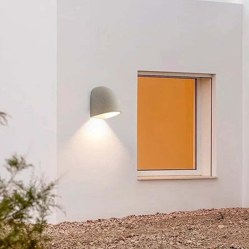Terrazzo Cement Wall Sconce