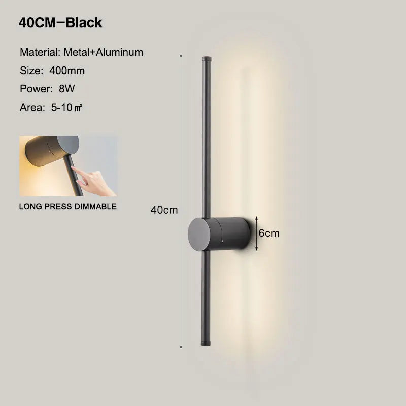 Pivot Rotating Wall Light
