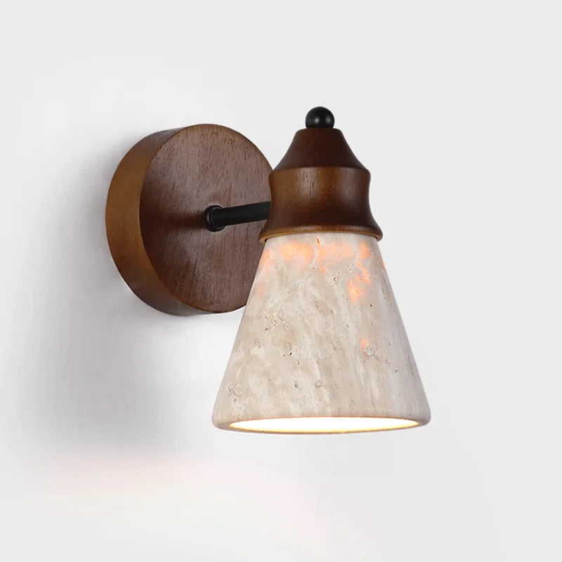 Travertine Stone Sconce