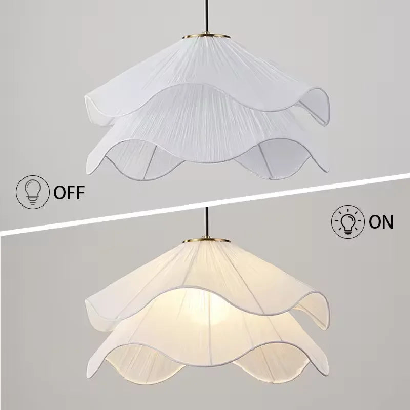Petal Cloth Chandelier