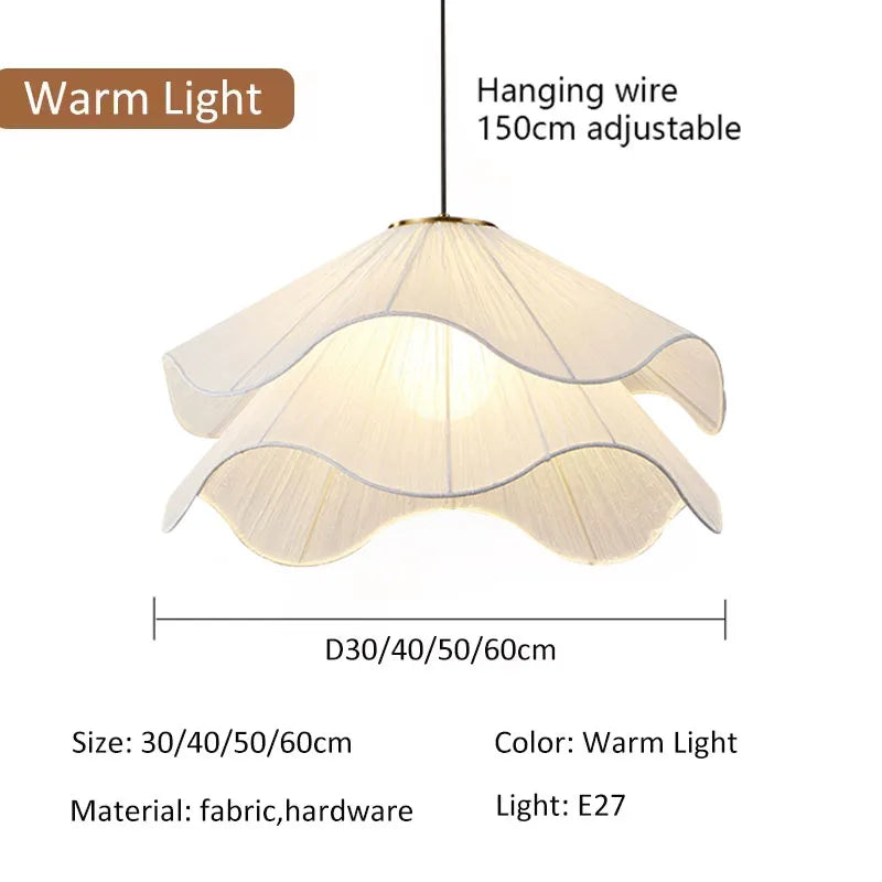 Petal Cloth Chandelier