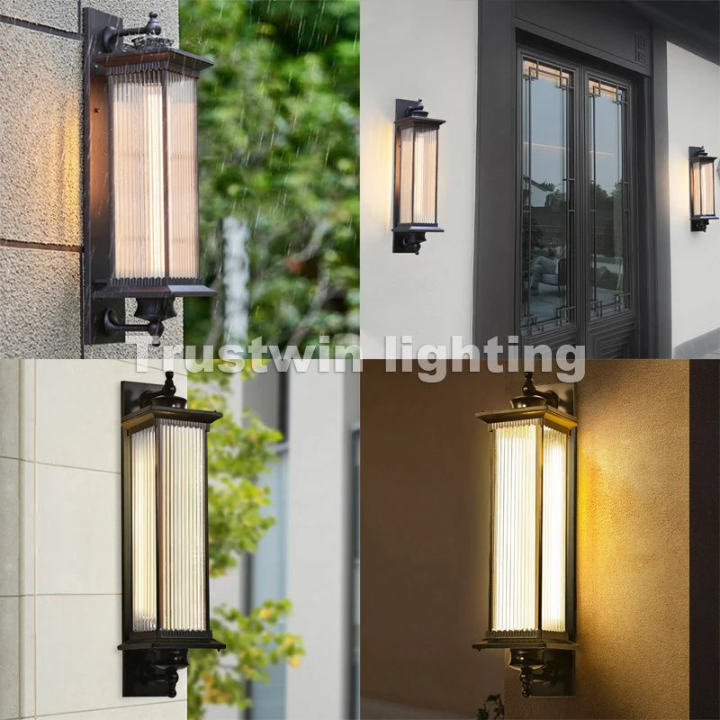 Grand European Gate Wall Light