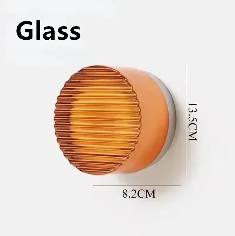 Orb Flat Glass Sconce
