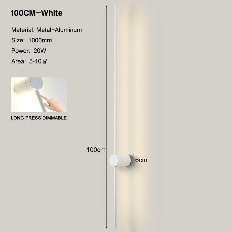 Pivot Rotating Wall Light