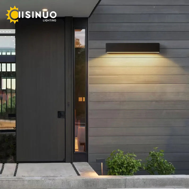 Aluminium Porch Wall Sconce