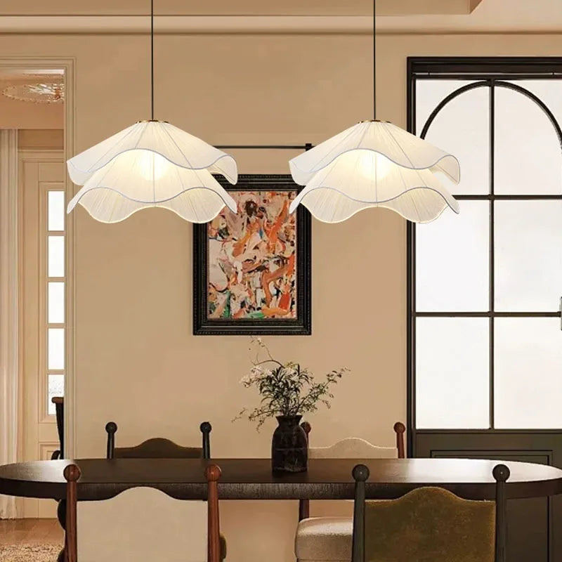 Petal Cloth Chandelier