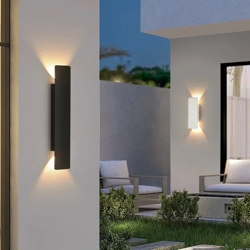 Black Strip LED Wall Light