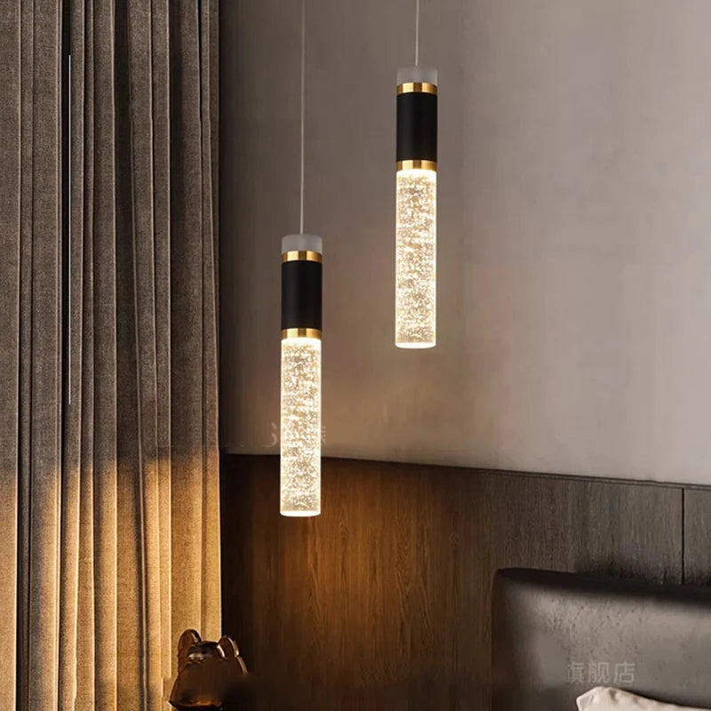 Tapered Drop Bedside Pendant