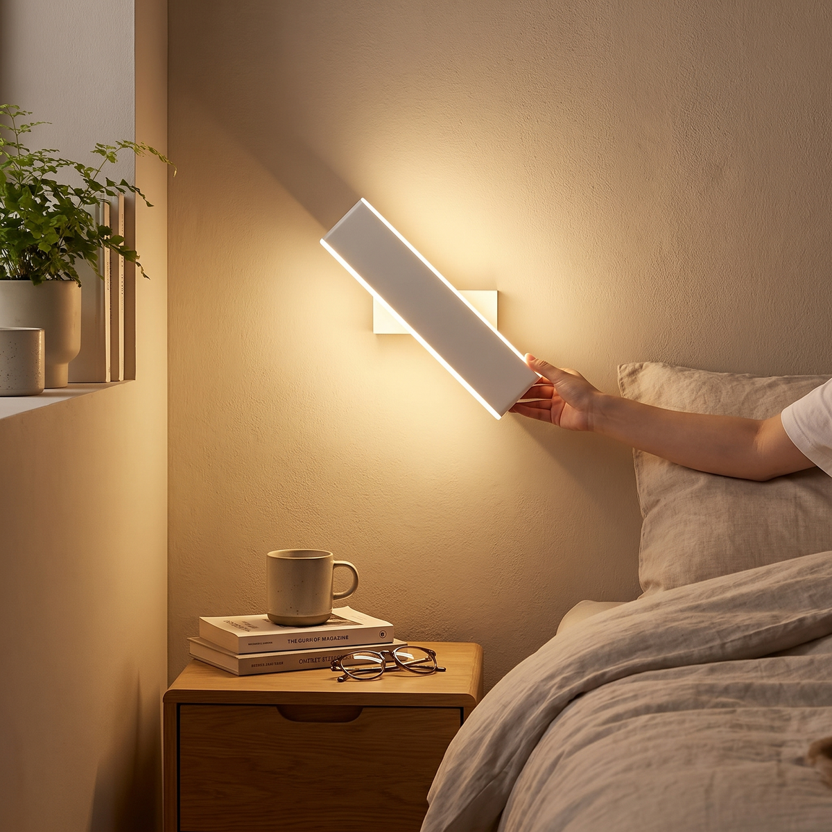 Axis Rotating Wall Light