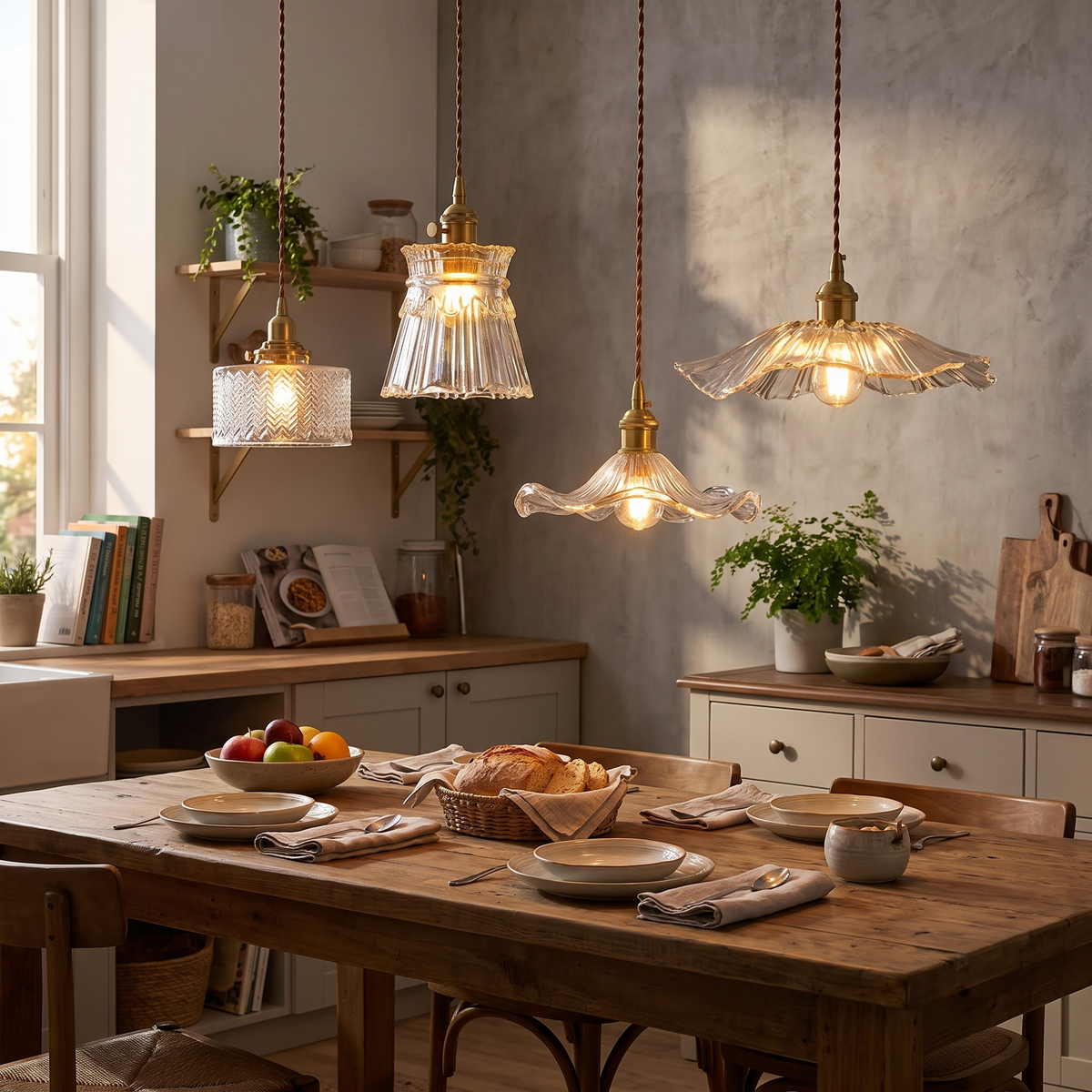 Bloom Glass Pendant lifestyle