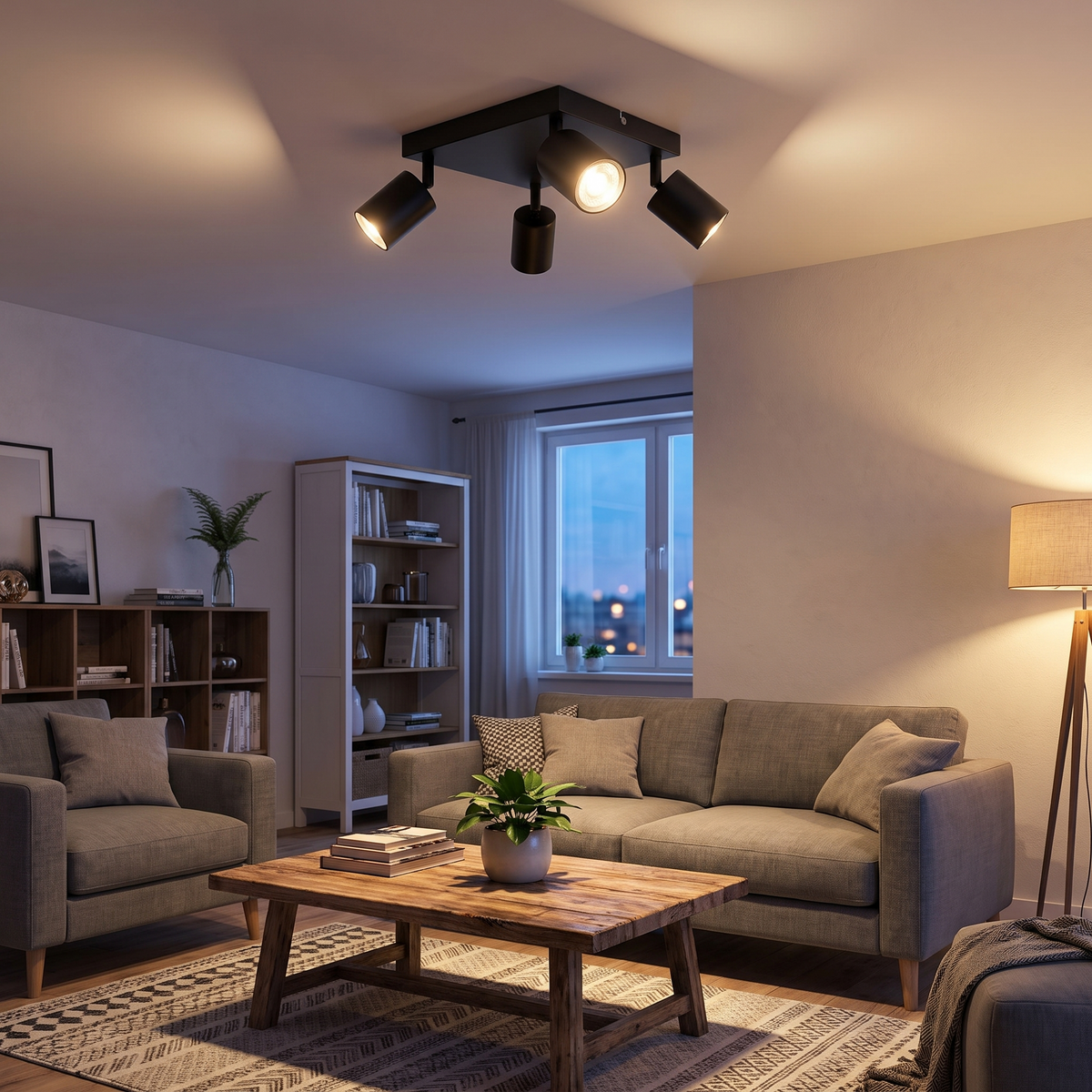Quad Directional Ceiling Light lifestyle