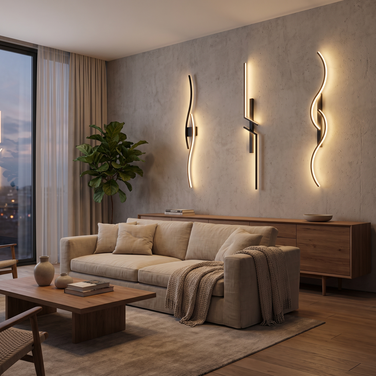 Strip Dimmable Wall Light lifestyle
