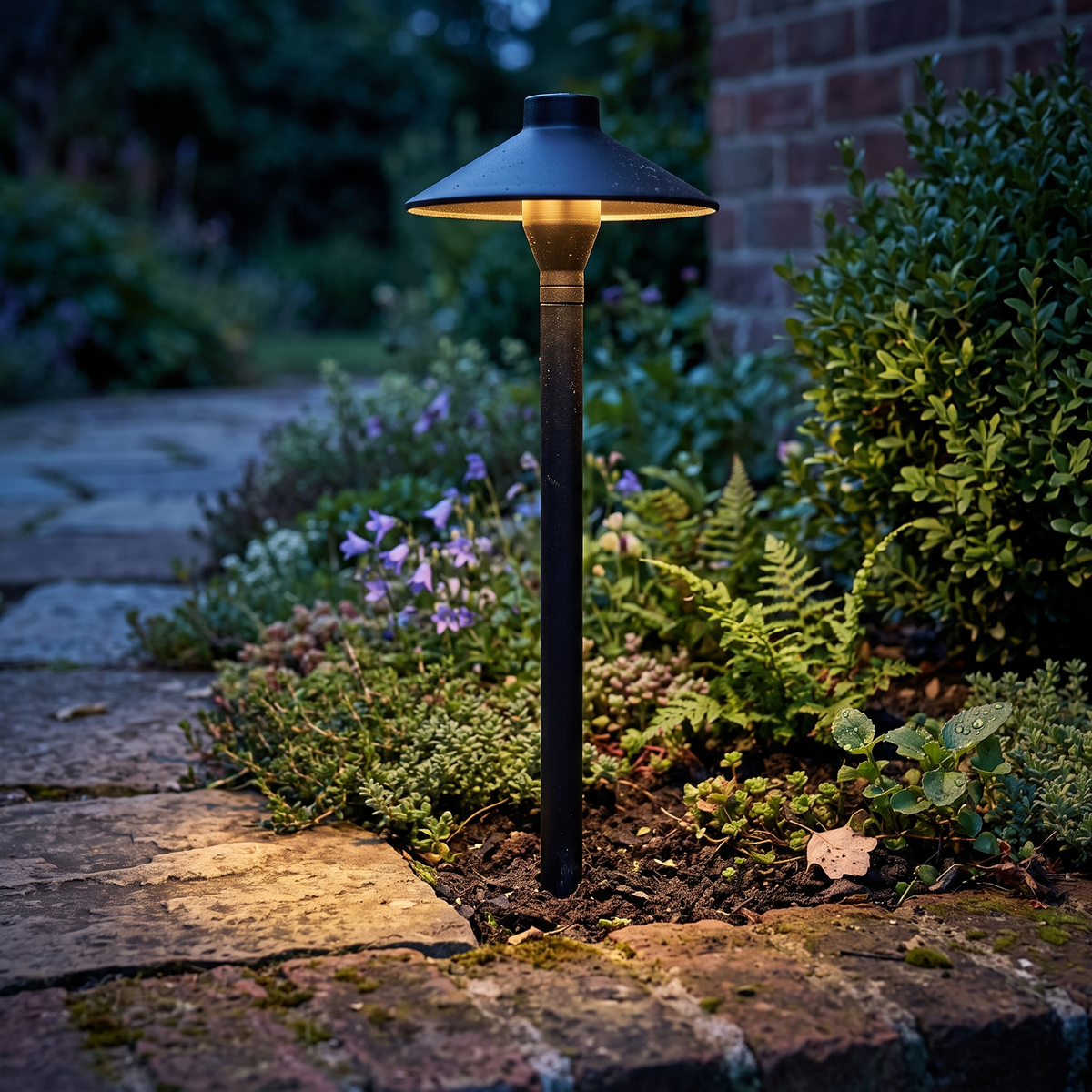 Outdoor light in use - lifestyle