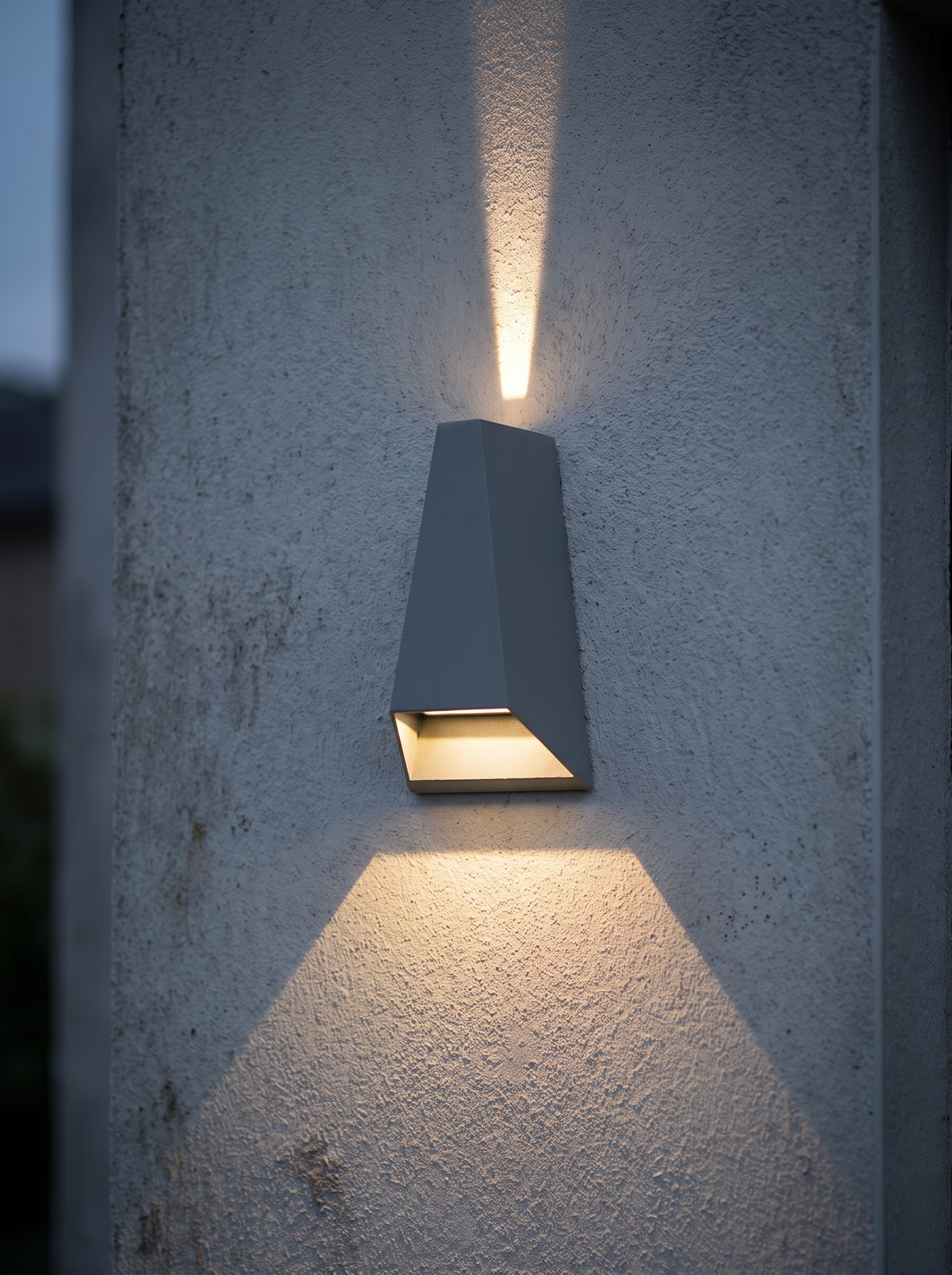 Aluminium 8W LED Wall Light - in use