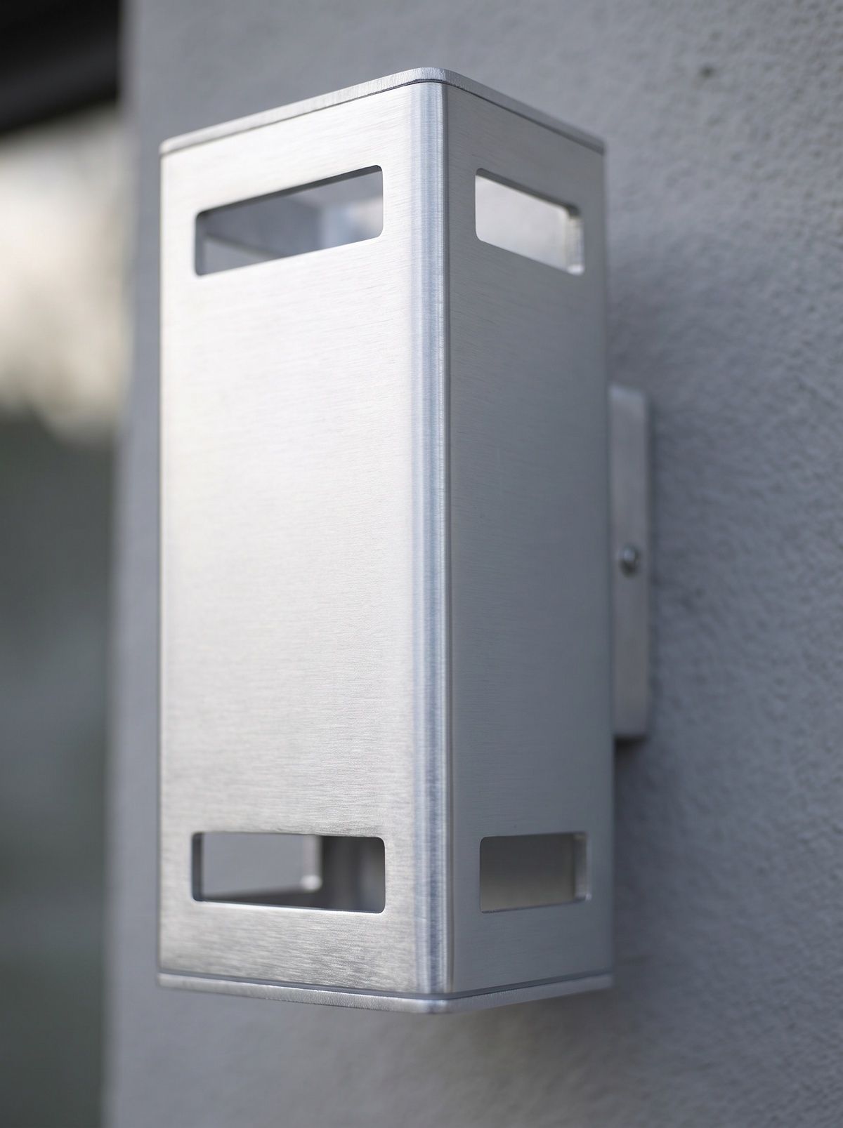 Silver COB Up-Down Sconce - detail