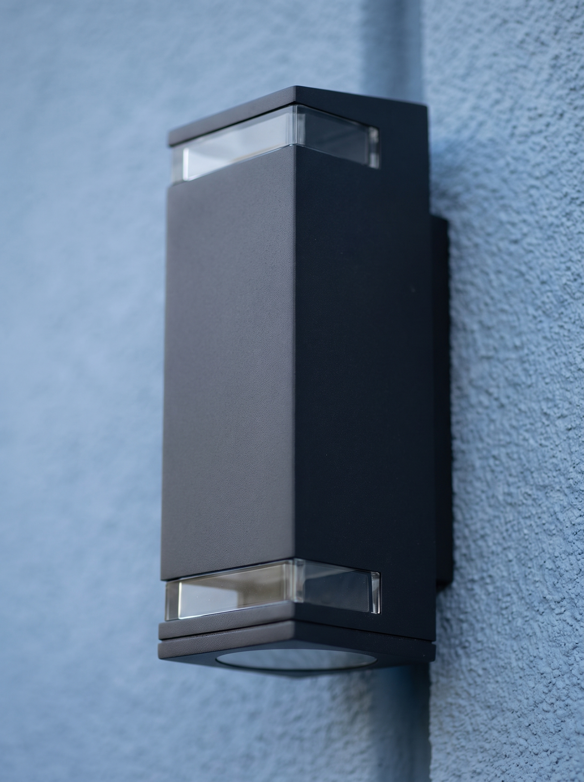 Black Up-Down Wall Light - detail