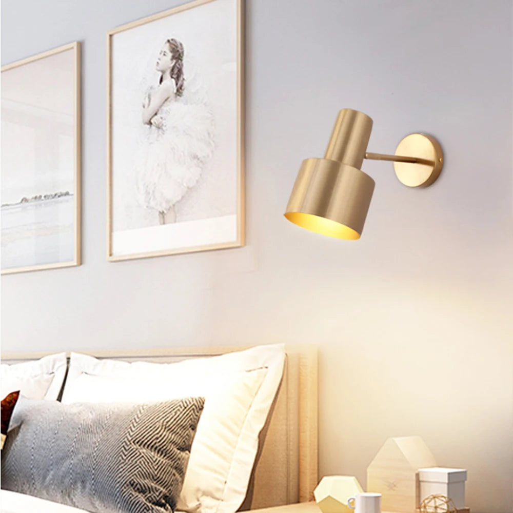 Linden Brass Directional Wall Sconce