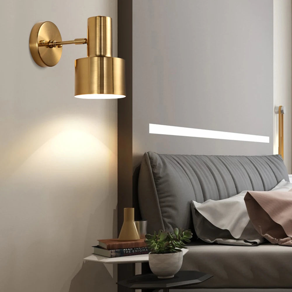 Linden Brass Directional Wall Sconce