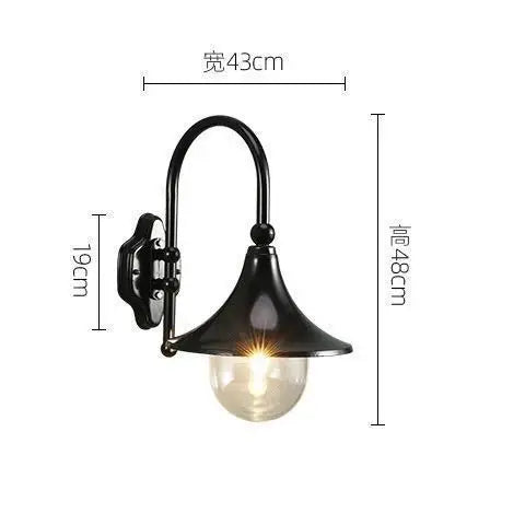 Retro European Lantern Sconce