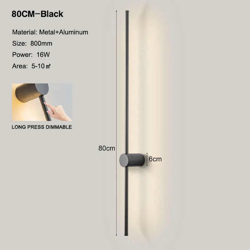 Pivot Rotating Wall Light