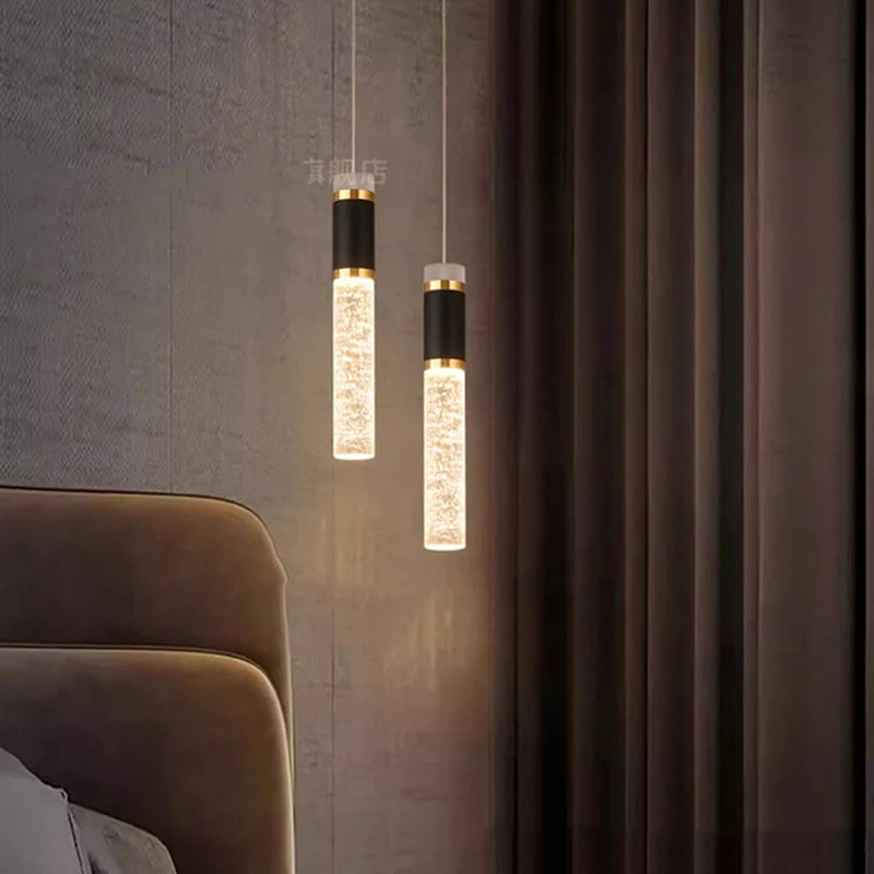 Tapered Drop Bedside Pendant