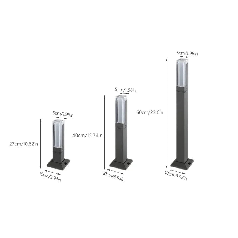 Aluminium Garden Pathway Light