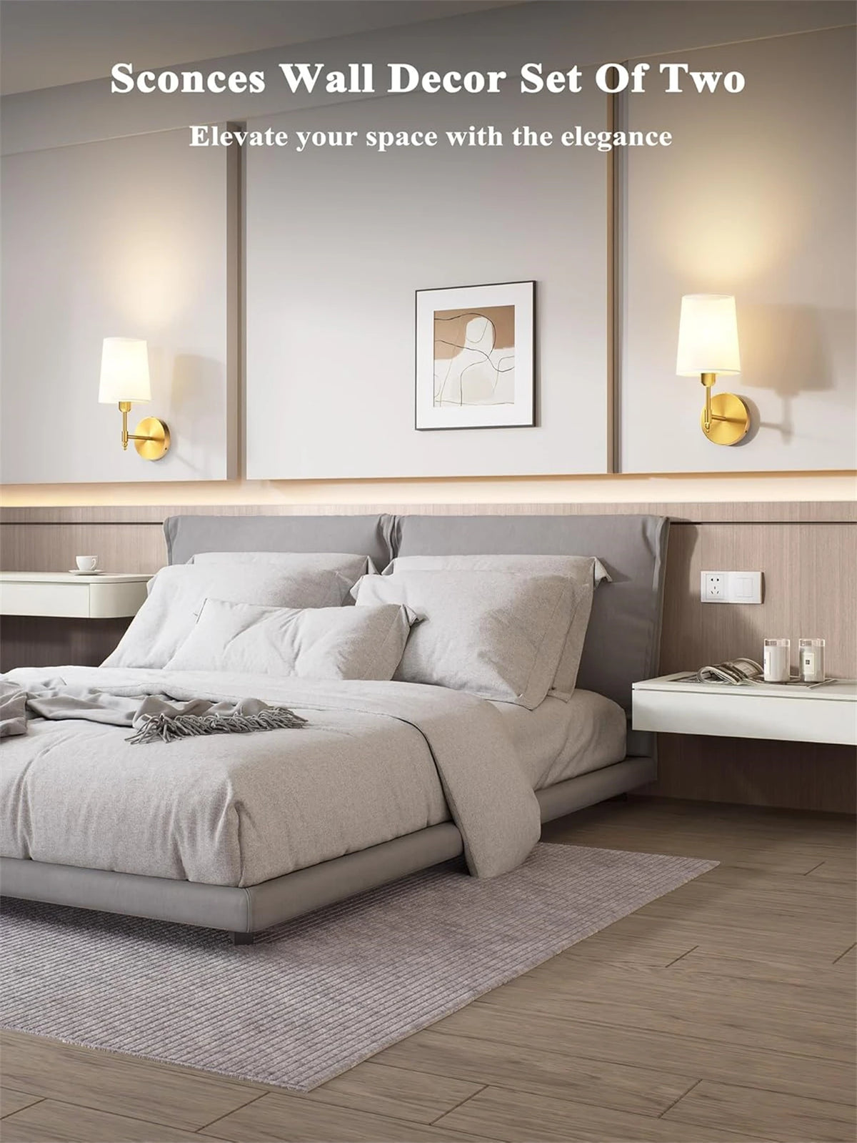 Cordless Colour-Change Sconce