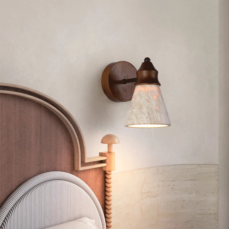 Travertine Stone Sconce
