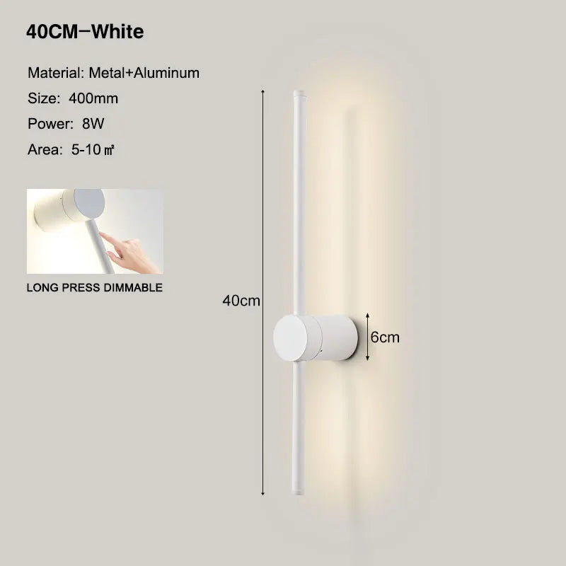 Pivot Rotating Wall Light