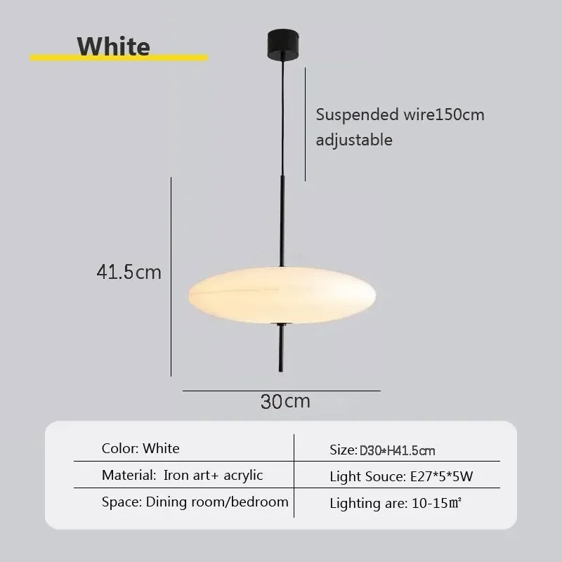 Saucer Nordic LED Pendant