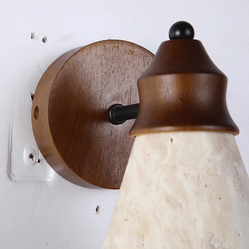 Travertine Stone Sconce