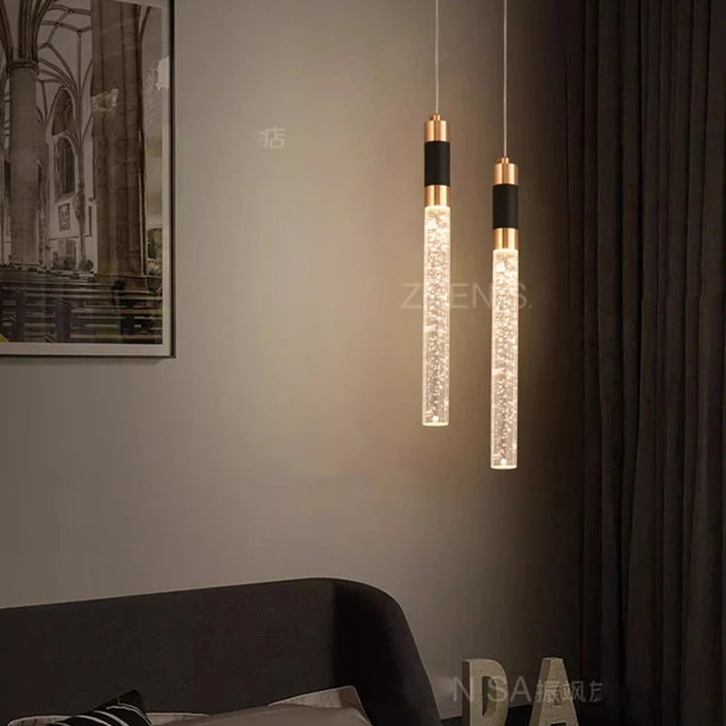 Tapered Drop Bedside Pendant