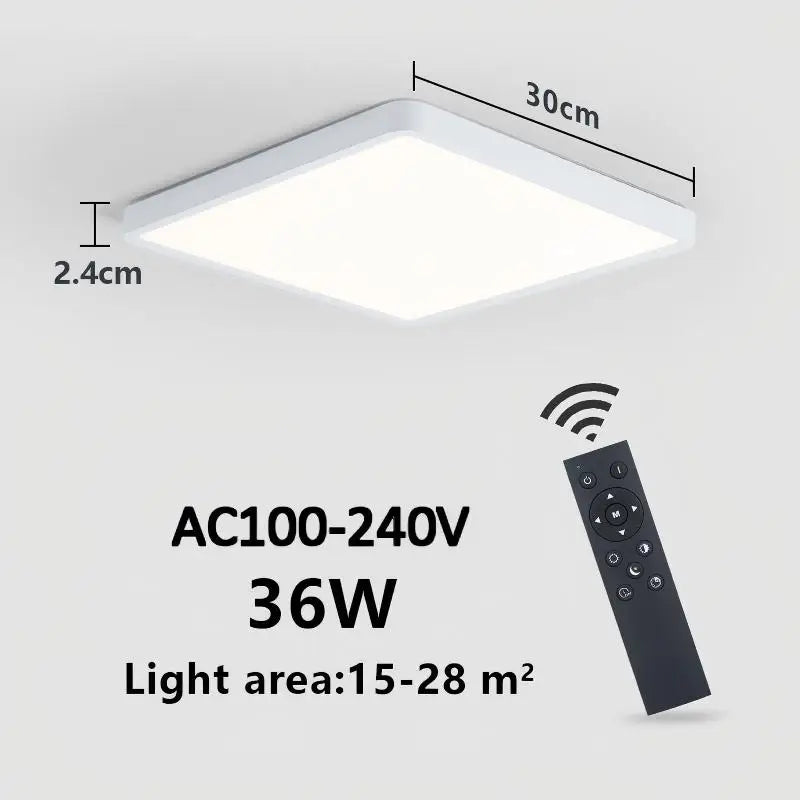 Slim Square LED Panel Light