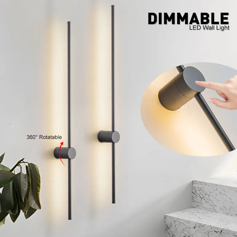 Pivot Rotating Wall Light