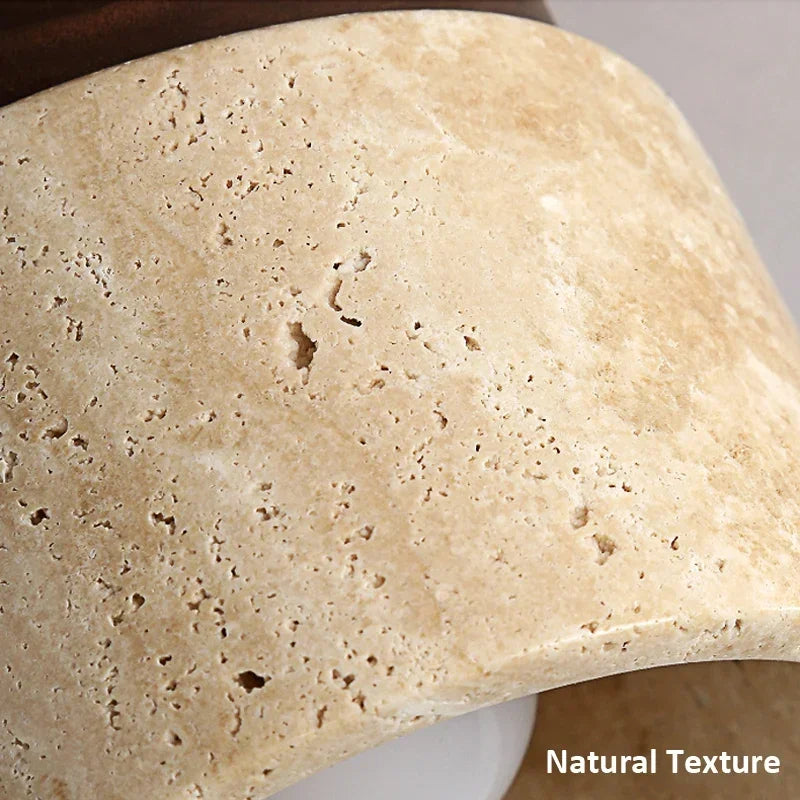 Sona Travertine Ceiling Light