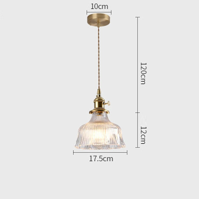 Bloom Layered Glass Petal Pendant