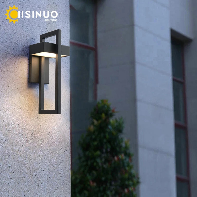 Retro Black 10W Wall Light