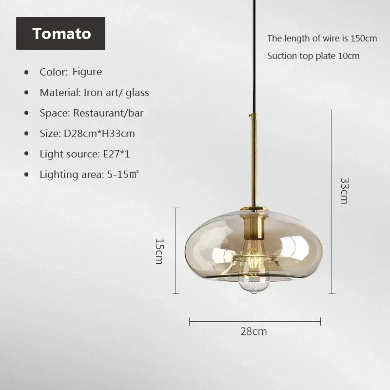 Cognac Glass Pendant
